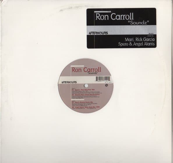 Ron Carroll – Soundz (Vinyl, 1999) – Cover