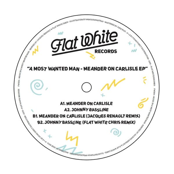 A Most Wanted Man – Meander On Carlisle EP (Vinyl, 2019) – Cover