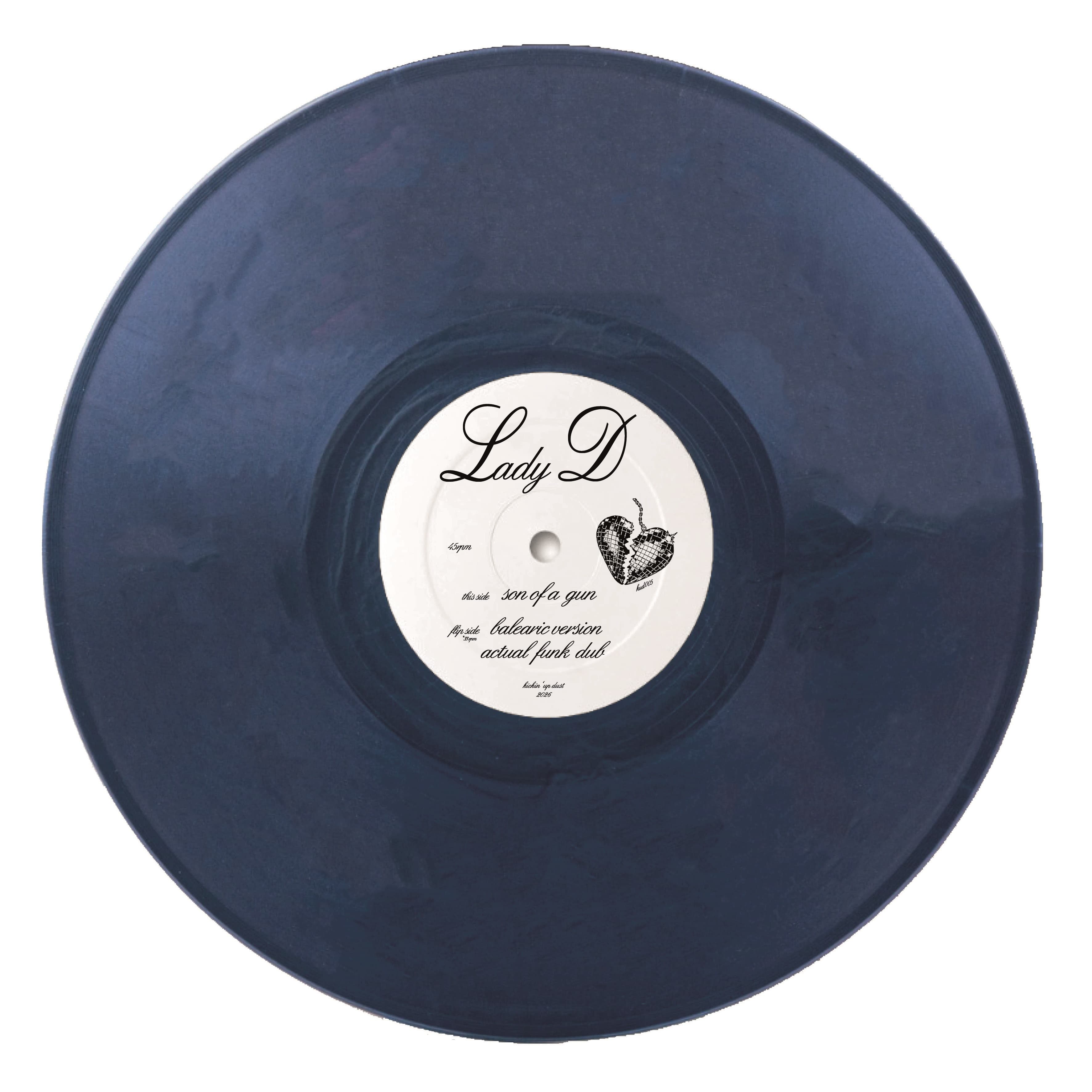 Lady D – Son of a Gun (lim. Blue Vinyl Only) (12" Excl, 2026) – Cover