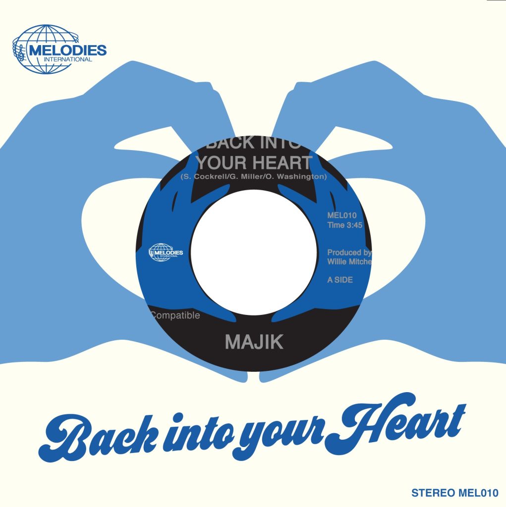 mel010 majik back into your heart incl.poster